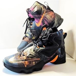 LeBron 13 Akronite Nike Multicolor Men's Shoes
